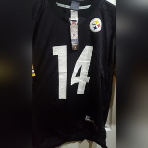 Pittsburgh Steelers NWT Reebok NFL Players - #14 Limas Sweed jersey Sz L